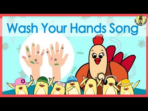 Wash Your Hands Song | Music for Kids | The Singing Walrus - YouTube
