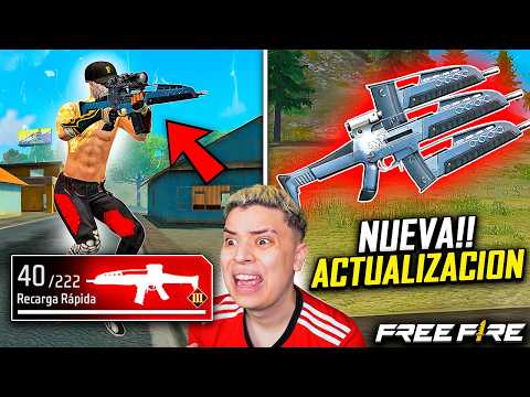 ¡NUEVA XM8 CON PODERES EN FREE FIRE! 🔥 *TODA LA ACTUALIZACION* 🔥 MEJOR ARMA DEL JUEGO