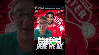 ANDREY SANTOS TO MANCHESTER UNITED DONE 😳✅🚨 #chelseafans #chelseafc #cfc #ktbffh #football