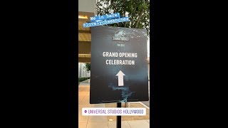 Jurassic World Hollywood Grand Opening Celebration