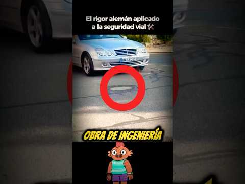 La tapa de alcantarilla más segura del mundo… ¡en Alemania! 🔧
