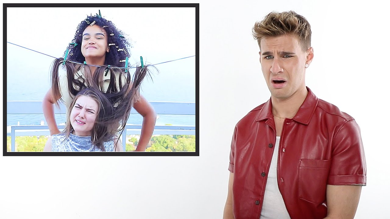 Hairdresser reacts to troom troom hair hacks