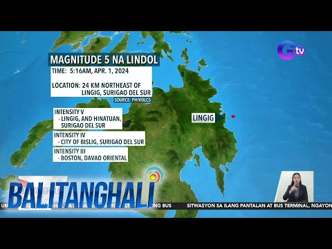 Surigao del Sur, niyanig ng magnitude 5 na lindol | Videos | GMA News ...