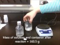 Law of Conservation of Mass Lab