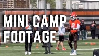 Cleveland Browns Minicamp Footage: Shedeur Sanders vs Deshaun Watson 👀