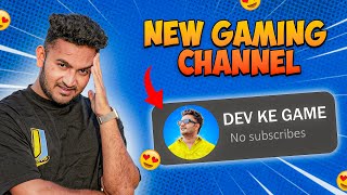 I Started A New Gaming Channel! (Dev Ke Game) 🎮✨