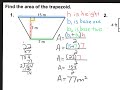 Trapezoid Area and Properties