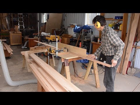 Making lots of baseboard molding