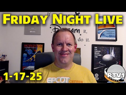 Friday Night Live & Epic Weekend Stream Announcements - 1-17-25 - Walt Disney World