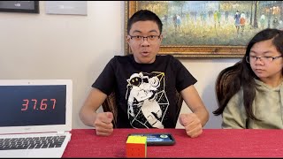 I solved Rubik's Cube in 37 seconds!