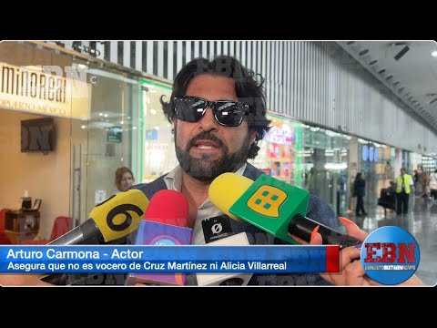 🛑😱 ¡Arturo Carmona PONE UN ALTO A TODOS! “¡No me pregunten de Alicia Villarreal ni Cruz Martínez!”💥