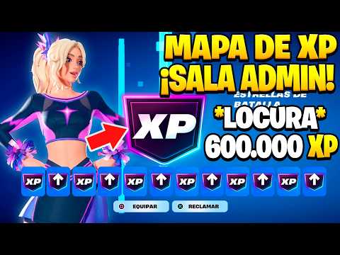 MAPA DE XP 🌟🤯 COMO SUBIR DE NIVEL EN FORTNITE RAPIDO 🔥 MAPA XP O MAPAS DE XP FORTNITE TEMPORADA 3
