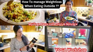 தமிழில்  🧿 WEIGHTLOSS & Eating Outside??👇 Yoga Workshop ✅ DIML skin care