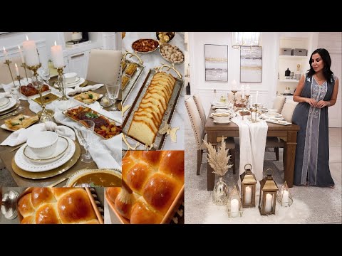 Une Journée dans mon assiette🌟Deco de table 🌟Recettes faciles *Mouloud Edition*