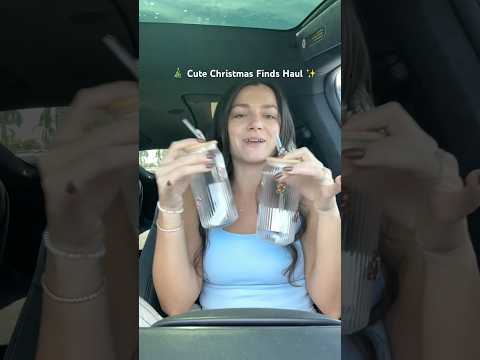🎄 Cute Christmas Finds Haul ✨#christmasdecor #christmashaul #christmaspjs #sahm #holidaydecor