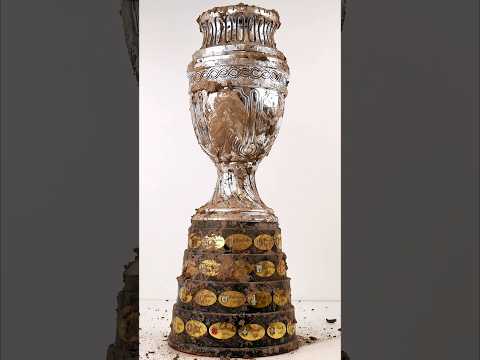 Cleaning The DIRTIEST Copa América Trophy Ever!