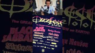 Ozzy gave a powerful platform to a whole new generation of bands with Ozzfest #ozzfest #ozzy
