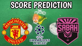 MAN UNITED VS SABAH FK || UEFA CHAMPIONS LEAGUE 2026/2027