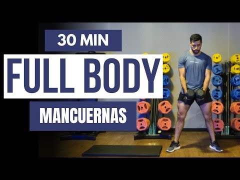 Rutina full body con mancuernas DEFINITIVA 🔥 ejercicios con mancuernas  en casa