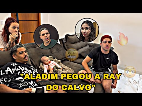 CALVO NÃO GOSTOU QUE QUE ALADIN FICOU COM A RAY POR ELES SEREM AMIGOS/ RAY E OZORIO SE ASSUMIRAM 😱