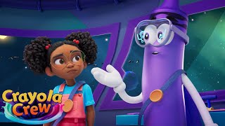 Spaceship Alien Invasion + More | Crayola Crew 🖍️ | Cartoons For Kids | Moonbug - Animal Adventures