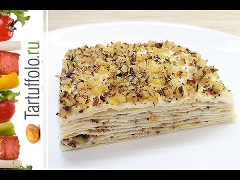 ОЧЕНЬ простой и ВКУСНЫЙ торт Наполеон без выпечки за 20 минут!