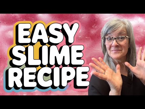 EASY Slime Recipe for Beginners: 3 Ingredients, NO FAIL!