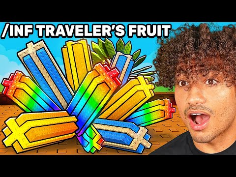 Grow A Garden OWNER Gave Me INFINITE TRAVELER FRUITS..
