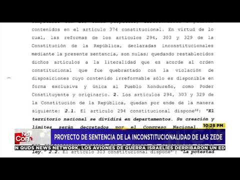 Resolución de la CSJ declara inconstitucionalidad de las ZEDEs