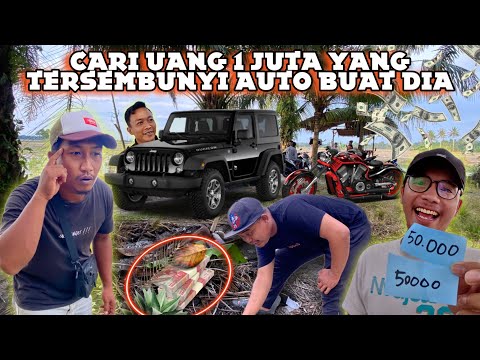 Lomba Main Petak Umpet Uang 1 Juta di Sawah