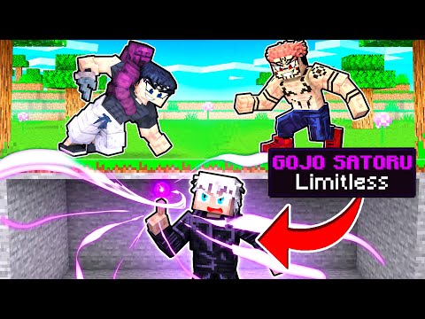 Minecraft Manhunt but its Jujutsu Kaisen!