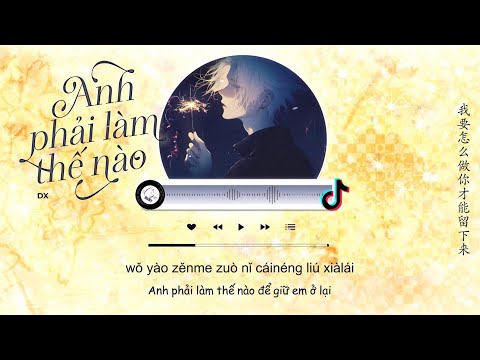 [Vietsub]  Anh Phải Làm Thế Nào - Dx | 我要怎么做 - Dx