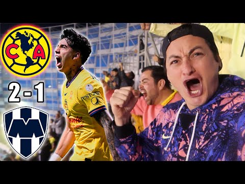 🏆 ¡APESTA A TRICAMPEÓN! 🏆 Desde el Estadio América 2-1 Monterrey - Final Ida