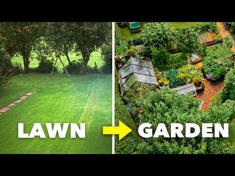 Bare Lawn to Sustainable Garden Eden: How he Did it