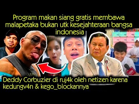 Dasar manusia p34k, Deddy Corbuzier di ruj4k oleh netizen !!! Ini buzzer atau konten kreator ???