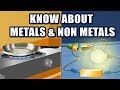 Properties of Metals and Nonmetals
