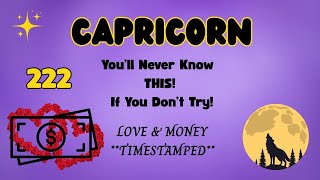 CAPRICORN: 222 A Magical Alignment Of Events!✨⭐December 2025 Tarot⭐✨