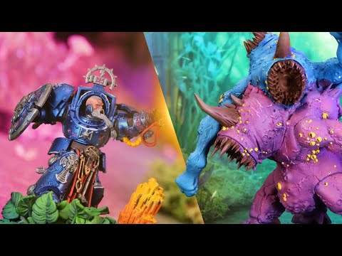 NEW Space Wolves vs Thousand Sons - Warhammer 40k Short Form Battle Report