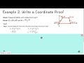 Exploring Proofs with Coordinate Geometry