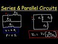 Calculating Current and Voltage in Series and Parallel Circuits