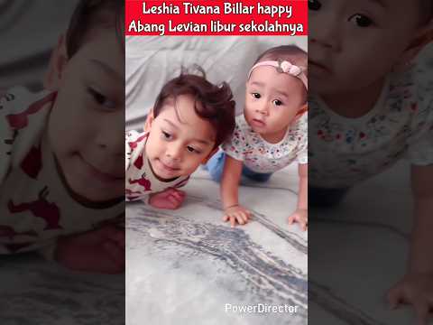 Leshia Tivana Billar dan Levian Billar lagi santai dirumah #lestikejora #rizkybillar #leslar