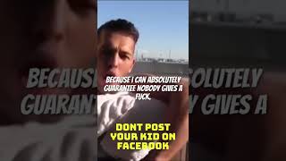 Don’t Post your kid on Facebook 🤭😂