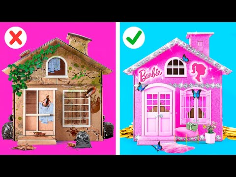 😱GOOD VS BAD ROOM MAKEOVER *I Built a Secret Tiny House 💋 Rich Vs Broke Transformation By YayTime!