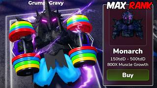 I Unlocked Max Monarch Body Alter And Dungeon Gym In Roblox Gym League Return