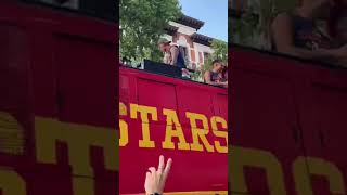 La selección española por las calles de Madrid #españa