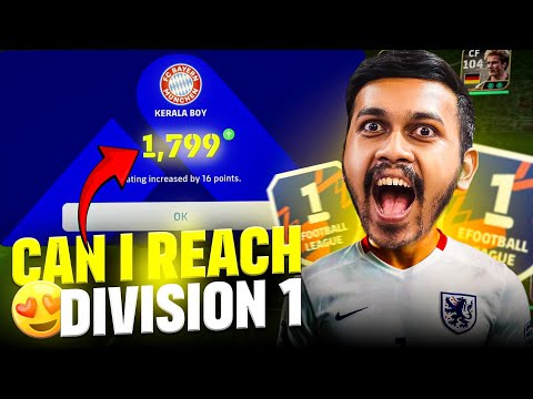 One Point Away From Division 1 in efootball 25 ft Pay To Win Goals