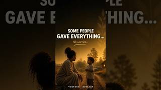 Some People Gave You Everything… Their Love Still Speaks