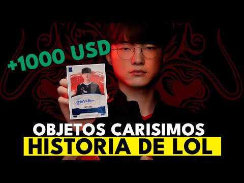 Los OBJETOS de LoL que VALEN una FORTUNA ¡Increíble!