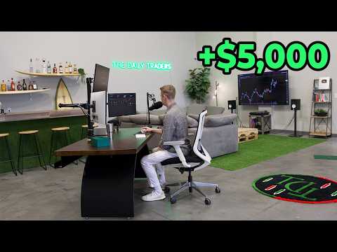 Morning routine of a professional trader