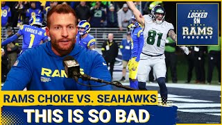 CHOKE: Rams Collapse in Heartbreaking Loss vs. Seahawks! How Rams Can Get 1-Seed, Puka vs. Refs!